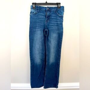 Boys SZ 16 Cat & Jack Jeans- straight fit, dark wash
